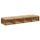 4-Stykke Sædepuder SOEST 4 stk. 100% polyester Beige