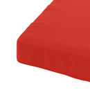 1-Stykke Sædepude SOEST 100% polyester Rød 60 x 60 x 7 cm