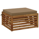 1-Stykke Sædepude SOEST 100% polyester Gråbrun 60 x 60 x 7 cm