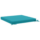 1-Stykke Sædepude SOEST 100% polyester Turkis 60 x 60 x 7 cm