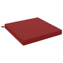 1-Stykke Sædepude SOEST 100% polyester Vinrød 60 x 60 x 7 cm