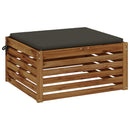 1-Stykke Sædepude SOEST 100% polyester Antracit 70 x 70 x 3 cm