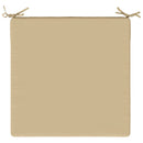 1-Stykke Sædepude SOEST 100% polyester Beige 70 x 70 x 3 cm