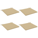 4-Stykke Sædepuder SOEST 4 stk. 100% polyester Beige