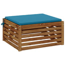 1-Stykke Sædepude SOEST 100% polyester Lyseblå 70 x 70 x 3 cm