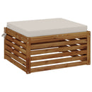 1-Stykke Sædepude SOEST 100% polyester Hvid 70 x 70 x 7 cm