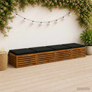 4-Stykke Sædepuder SOEST 4 stk. 100% polyester Sort