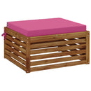 1-Stykke Sædepude SOEST 100% polyester Lyserød 70 x 70 x 7 cm