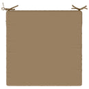 1-Stykke Sædepude SOEST 100% polyester Gråbrun 70 x 70 x 7 cm