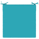1-Stykke Sædepude SOEST 100% polyester Turkis 70 x 70 x 7 cm