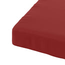 1-Stykke Sædepude SOEST 100% polyester Vinrød 70 x 70 x 7 cm