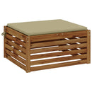 1-Stykke Sædepude SOEST 100% polyester Lys grøn 80 x 80 x 3 cm