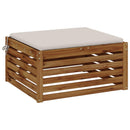 1-Stykke Sædepude SOEST 100% polyester Hvid 80 x 80 x 3 cm