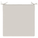 1-Stykke Sædepude SOEST 100% polyester Hvid 80 x 80 x 3 cm
