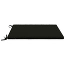 1-Stykke Sædepude SOEST 100% polyester Sort 80 x 80 x 3 cm