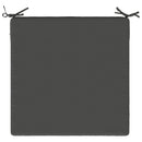 1-Stykke Sædepude SOEST 100% polyester Antracit 80 x 80 x 3 cm