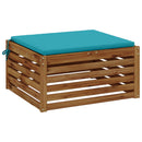 1-Stykke Sædepude SOEST 100% polyester Turkis 80 x 80 x 3 cm