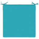 1-Stykke Sædepude SOEST 100% polyester Turkis 80 x 80 x 3 cm