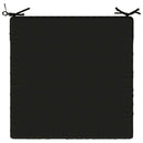 1-Stykke Sædepude SOEST 100% polyester Sort 80 x 80 x 5 cm