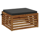 1-Stykke Sædepude SOEST 100% polyester Antracit 80 x 80 x 5 cm
