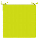 1-Stykke Sædepude SOEST 100% polyester Lys grøn 80 x 80 x 7 cm