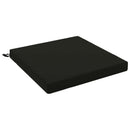1-Stykke Sædepude SOEST 100% polyester Sort 80 x 80 x 7 cm