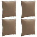 4-delte rygpuder PUTTEN 4 pcs 100% polyester Gråbrun