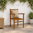 4-delte rygpuder PUTTEN 4 pcs 100% polyester Sandfarvet