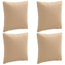 4-delte rygpuder PUTTEN 4 pcs 100% polyester Sandfarvet
