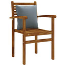 1-delte rygpuder PUTTEN 100% polyester Blå 40 x 40 x 15 cm