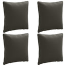 4-delte rygpuder PUTTEN 4 pcs 100% polyester Antracit