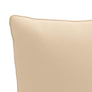 1-delte rygpuder PUTTEN 100% polyester Cremefarvet