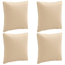 4-delte rygpuder PUTTEN 4 pcs 100% polyester Cremefarvet
