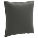 1-delte rygpuder PUTTEN 100% polyester Antracit 40 x 40 x 15 cm