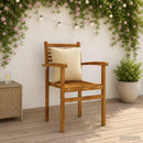4-delte rygpuder PUTTEN 4 pcs 100% polyester Beige