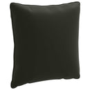 1-delte rygpuder PUTTEN 100% polyester Sort 40 x 40 x 15 cm