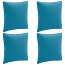 4-delte rygpuder PUTTEN 4 pcs 100% polyester Lyseblå