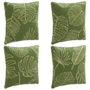 4-delte rygpuder PUTTEN 4 pcs 100% polyester Bladdesign
