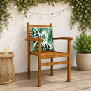 4-delte rygpuder PUTTEN 4 pcs 100% polyester Bladmønster
