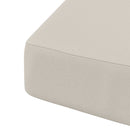 1-delt sædepude SOEST 100% polyester Hvid 40 x 40 x 7 cm