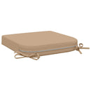 1-delt sædepude SOEST 100% polyester Sandfarvet 40 x 40 x 7 cm