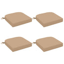 4-delt sædepuder SOEST 4 pcs 100% polyester Sandfarvet