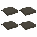 4-delt sædepuder SOEST 4 pcs 100% polyester Antracit
