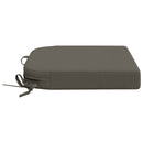 4-delt sædepuder SOEST 4 pcs 100% polyester Grå 40 x 40 x 7 cm