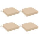 4-delt sædepuder SOEST 4 pcs 100% polyester Cremefarvet