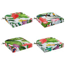 4-delt sædepuder SOEST 4 pcs 100% polyester Flerfarvet