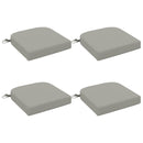4-Stykke Sædepuder SOEST 4 pcs 100% polyester Grå