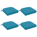 4-delt sædepuder SOEST 4 pcs 100% polyester Lyseblå