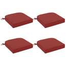 4-delt sædepuder SOEST 4 pcs 100% polyester Vinrød