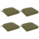 4-delt sædepuder SOEST 4 pcs 100% polyester Olivengrøn